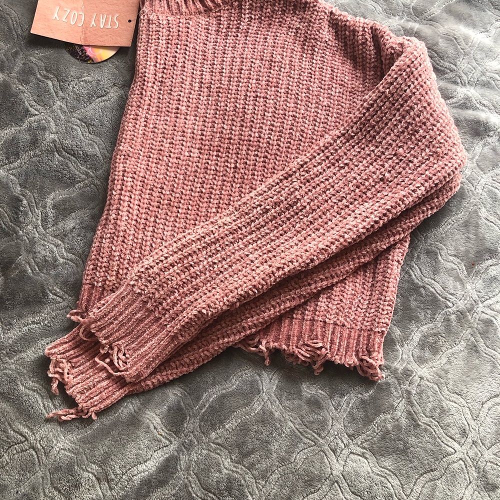 Pink pastel sweater size small